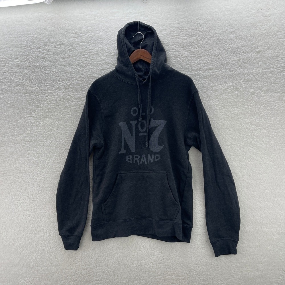 Jack Daniels Hoodie Mens Large Slim Fit Pullover Sweatshirt Tennessee Whiskey